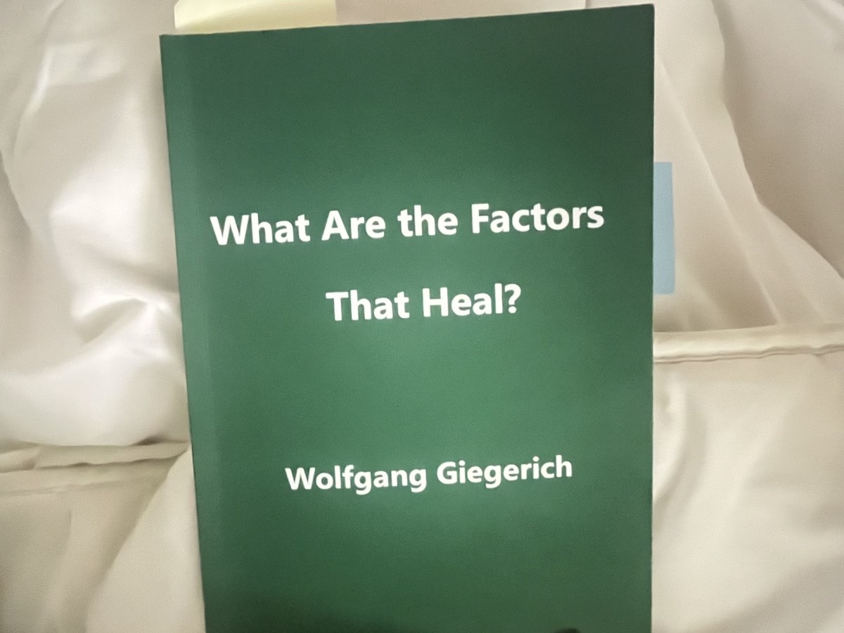 What Are The Factors That Heal? wolfgang&nbsp;giegerich